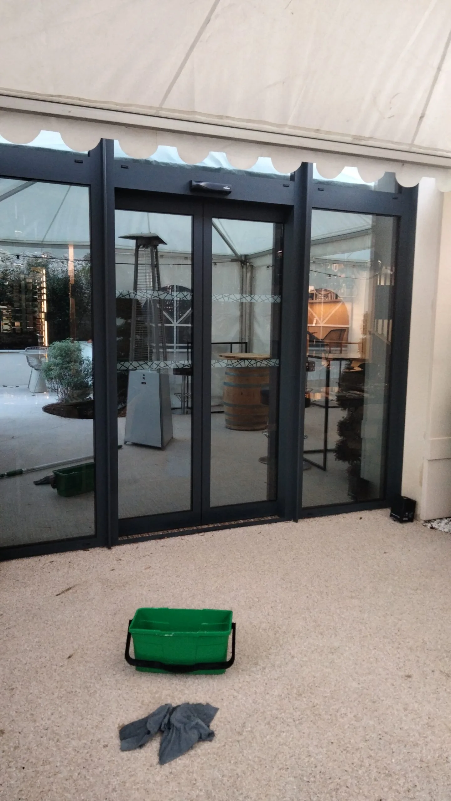 Avant nettoyage de moquette et tapis
