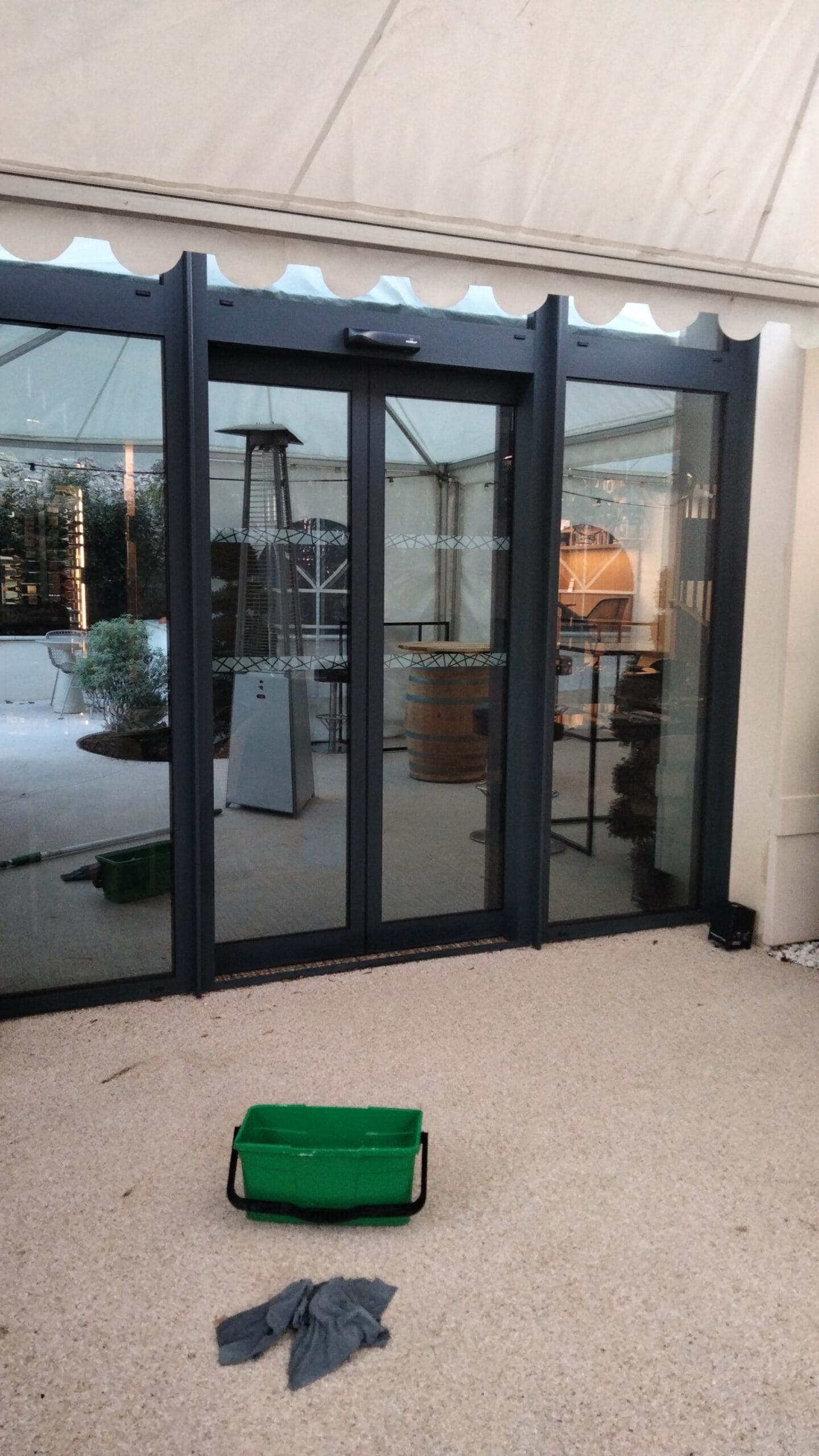 Avant nettoyage de moquette et tapis